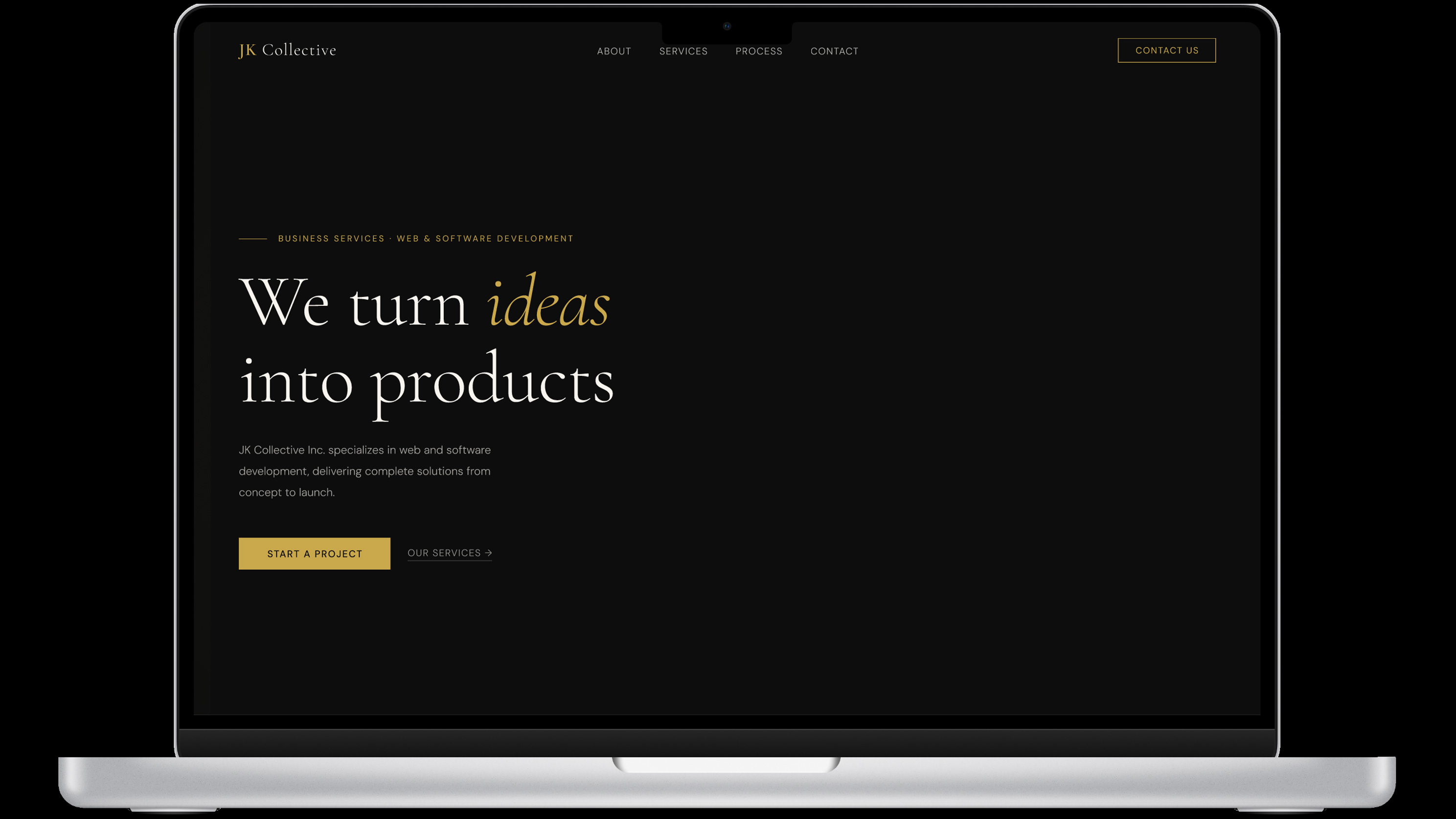 JK Collective Inc. Company Website